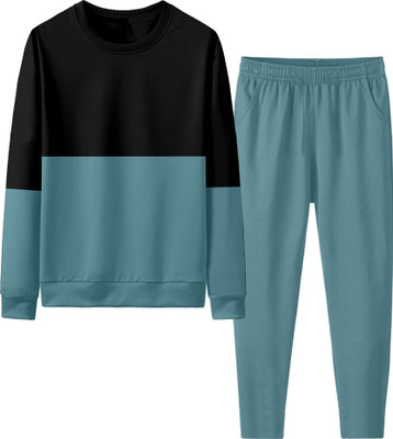 LoveRabby Colorblock Men Track Suit