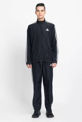 ADIDAS Striped Men Track Suit