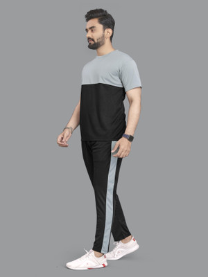 BRUSEANT Colorblock Men Track Suit