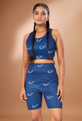 POOJARAN Printed Women Track Suit