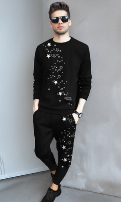 TRIPR Printed Men Track Suit