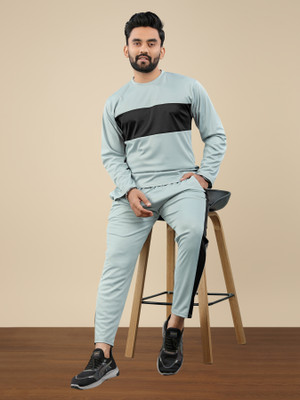 LINSOR FASHION Colorblock Men Track Suit