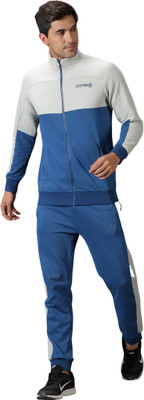 DOMIN8 Colorblock Men Track Suit