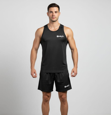 WHEY FIT Solid Men Track Suit