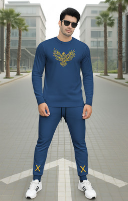 CATCHO Graphic Print Men Track Suit