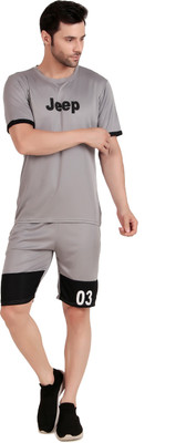 Ruggstar Self Design Men Track Suit