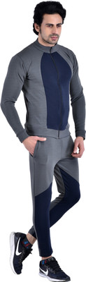 rj collection Colorblock Men Track Suit