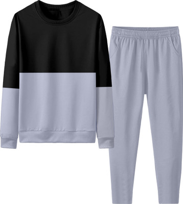 THE HIMALAYAN Colorblock Men Track Suit