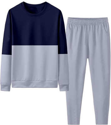 LoveRabby Colorblock Men Track Suit