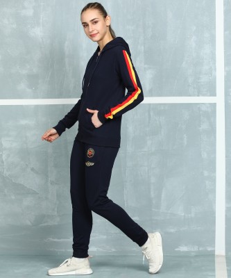 M7 By Metronaut Solid Women Track Suit