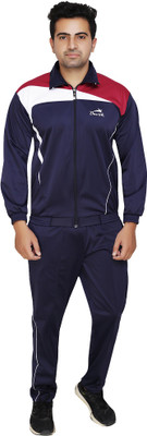 DEVOK Solid Men Track Suit