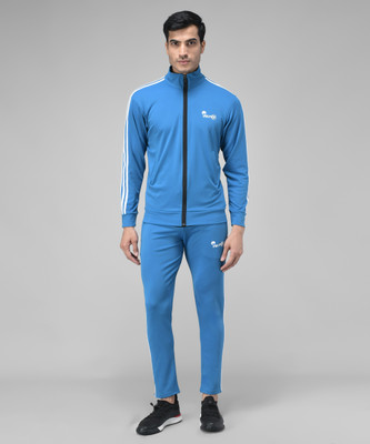 Veltick Solid Men Track Suit