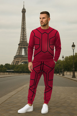 KELONBRO Printed Men Track Suit