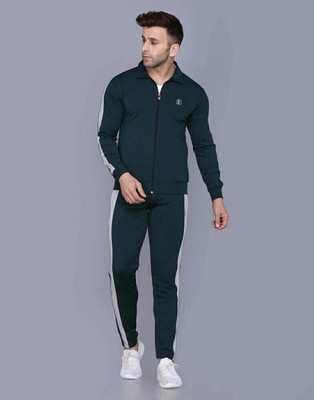 Praume Self Design Men Track Suit