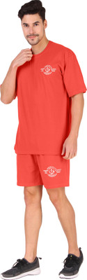 London Hills Printed Men Track Suit