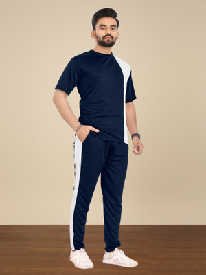 LINSOR FASHION Striped Men Track Suit