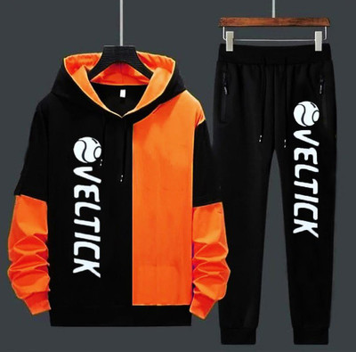 Veltick Printed Men Track Suit