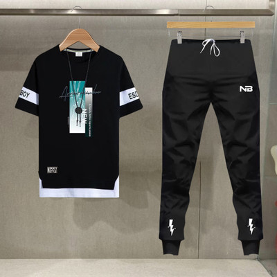 Lieo Trend Graphic Print Men Track Suit