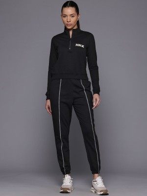 HRX by Hrithik Roshan Solid Women Track Suit