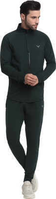 Invincible Solid Men Track Suit