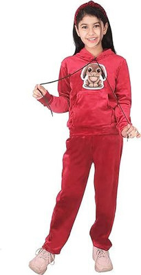 Fonista Graphic Print Girls Track Suit