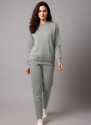 MACK JONNEY Solid Women Track Suit