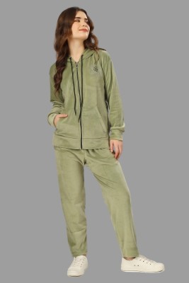 AADRIKA.COM FASHION WORLD Solid Women Track Suit