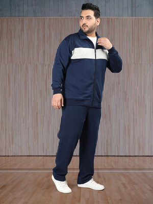 CHKOKKO Striped Men Track Suit