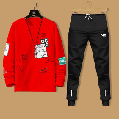 NB NICKY BOY Printed Men Track Suit