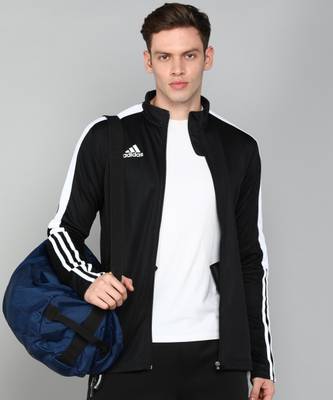 Adidas full sleeve new arrivals solid men's jacket