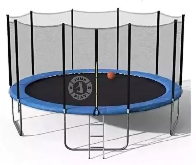 JUMP N PLAY Trampoline protection net Adult childern jumping 16 Feet Blc(Blue, Black)