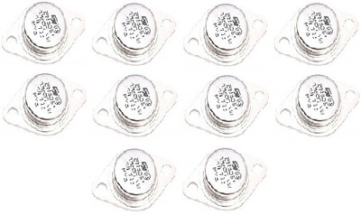 ERHIndia 10 Pcs 2n3055 npn audio power amplifier transistor Motor control PNP Transistor(Number of Transistors 3)