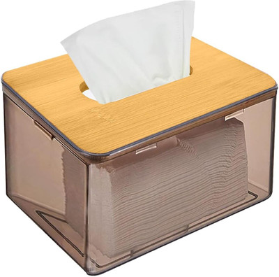 FunBlast 2 Compartments Plastic Desk Organizer(Multicolor)