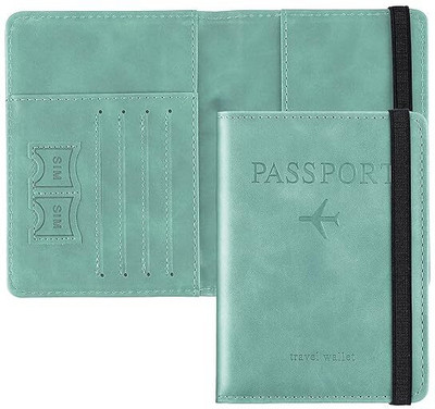 BALKRISHNA ENTERPRISE Passport Holder Cover Travel Wallet Organiser(Multicolor)
