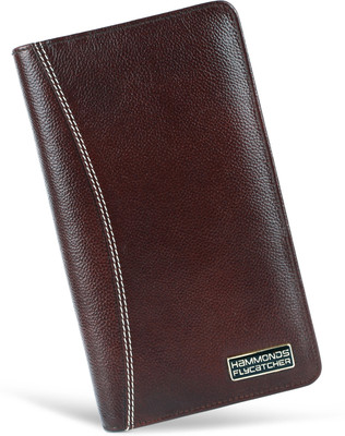 Hammonds Flycatcher Genuine Leather Brown Travel document holder(Brown)