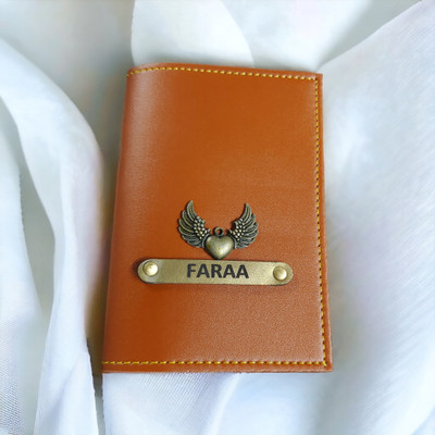 AngelsCreation Passport Wallet Cover(Tan)