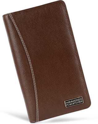 Hammonds Flycatcher popo Multiple Passport Holder Brushwood(Brown)
