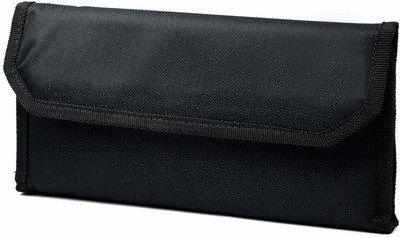 futureX Multipurpose Multi Pocket Expanding Cheque Book Holder Travel Organizer(Black)