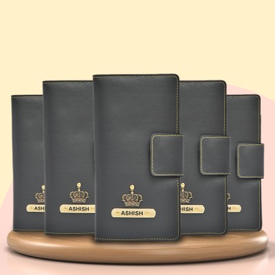 Vorak Ahimsa Stylish Gift Combo Bulk Set Passport Cover-Thanksgiving Gift(Grey)