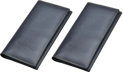 Vorak Ahimsa Stylish Document Holder Passport and Cover Checkbook Organiser(Blue)