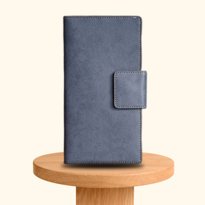Vorak Ahimsa Stylish Gift Combo Set Passport Cover(Grey)