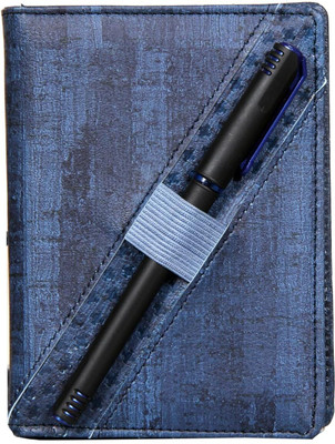 Sukeshcraft RFID Safe Passport Holder Cover Case Travel Document Organiser(Multicolor, Blue)