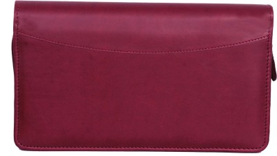 Sukeshcraft Multiple Cheque Book Holder I Hold Upto 8 Cheque Book,13 Card Slot(Maroon)