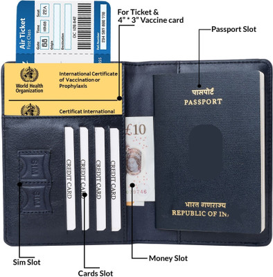 Hipso passport cover(Blue)