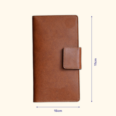 Vorak Ahimsa Stylish Gift Combo Set Passport Cover(Beige)