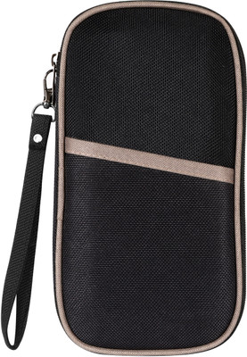 PARTH ENTERPRISE Men & Women Travel Black, Grey Artificial Leather Document Holder(9 Card Slots)