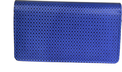 Sukeshcraft Multiple Cheque Book Holder I Hold Upto 8 Cheque Book,13 Card Slot(Blue)