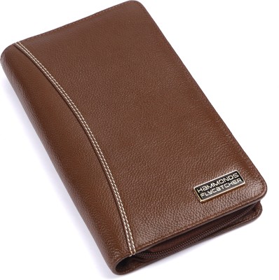 Hammonds Flycatcher popo Multiple Passport Holder Brushwood(Brown)