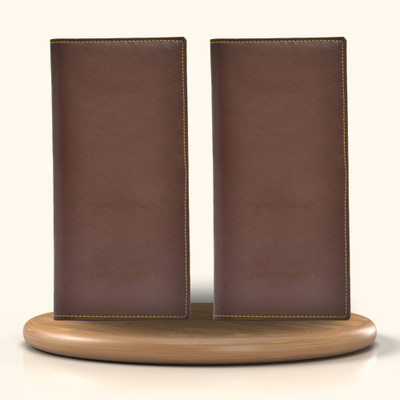 Your Gift Studio Stylish Document Holder Passport and Cover Checkbook Organiser(Brown)