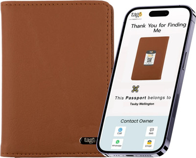 Tag8 RFID Passport Finder Case(Tan)